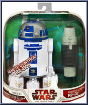 R2-D2 from Star Wars - Clone Wars (2008) - Remote Control manufactured by Hasbro [Front]