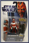 Clone Commander Fox (Phase II Armor) from Star Wars - Clone Wars (2012) - Darth Maul Package manufactured by Hasbro [Front]