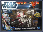 Republic Attack Dropship (with Clone Pilot) Action Figure