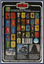 Luke Skywalker (Bespin Fatigues) from Star Wars - Empire Strikes Back - Basic Series manufactured by Kenner [Back]