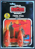 Twin-Pod Cloud Car from Star Wars - Empire Strikes Back - Die-Cast manufactured by Kenner [Front]