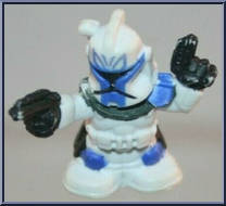 Captain Rex (Jedi Starfigther) from Star Wars - Fighter Pods - Blind - Series 1 manufactured by Hasbro [Loose]