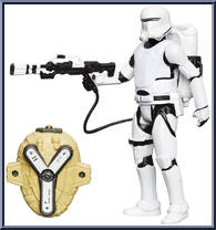 First Order Flametrooper from Star Wars - Force Awakens - Basic Series manufactured by Hasbro [Loose]