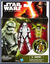 First Order Stormtrooper from Star Wars - Force Awakens - Armor Up manufactured by Hasbro [Front]