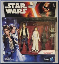Han Solo / Princess Leia Action Figure