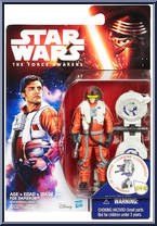 Poe Dameron from Star Wars - Force Awakens - Basic Series manufactured by Hasbro [Front]