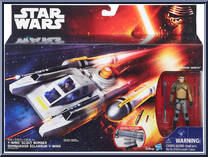 Y-Wing Scout Bomber (with Kanan Jarrus) from Star Wars - Force Awakens - Vehicles manufactured by Hasbro [Front]