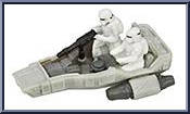 First Order Snowspeeder from Star Wars - Force Awakens - Micro Machines - Blind Bags - Wave 2 manufactured by Hasbro [Loose]