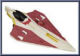 Obi-Wan's Jedi Starfighter from Star Wars - Force Awakens - Micro Machines - Blind Bags - Wave 2 manufactured by Hasbro [Loose]