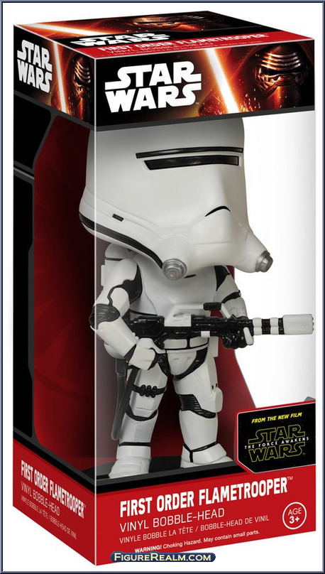 First Order Flametrooper - Star Wars - Wobblers - Funko Action Figure