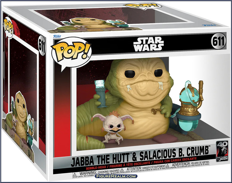 Jabba the Hutt & Salacious B. Crumb - Star Wars - Return of the Jedi ...