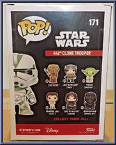 442nd Clone Trooper from Star Wars - Pop! Vinyl Figures manufactured by Funko [Back]