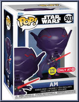 Am (Glows in the Dark) from Star Wars - Visions Pop! manufactured by Funko [Front]