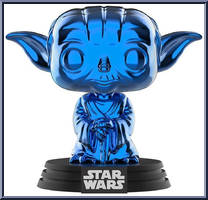 Dagobah Yoda (Blue Chrome) Action Figure