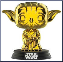 Dagobah Yoda (Gold Chrome) Action Figure