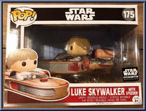 Luke Skywalker with Landspeeder from Star Wars - Pop! Vinyl Figures manufactured by Funko [Front]