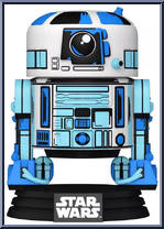 R2-D2 (Retro) from Star Wars - Pop! Vinyl Figures manufactured by Funko [Loose]