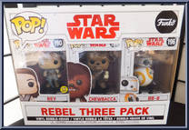 Rebel Three Pack from Star Wars - Pop! Sets manufactured by Funko [Front]