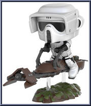 Scout Trooper with Speeder Bike Action Figure