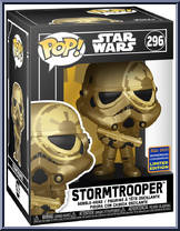 Stormtrooper (Golden) from Star Wars - Pop! Vinyl Figures manufactured by Funko [Front]
