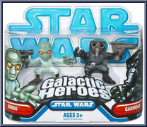 Duros & Garindan from Star Wars - Galactic Heroes - Wave 14 manufactured by Hasbro [Front]