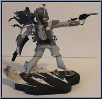 Boba Fett (Black & White) (Animated) from Star Wars - Maquettes manufactured by Gentle Giant [Loose]