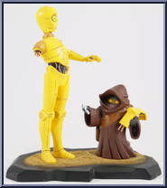 C-3PO & Jawa (Animated) from Star Wars - Maquettes manufactured by Gentle Giant [Loose]