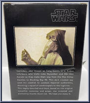 Garindan (Long-Snoot) from Star Wars - Mini-Busts manufactured by Gentle Giant [Back]