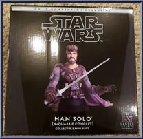 Han Solo (McQuarrie Concept) from Star Wars - Mini-Busts manufactured by Gentle Giant [Front]