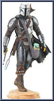 Mandalorian and Grogu from Star Wars - Premier Collection manufactured by Gentle Giant [Loose]