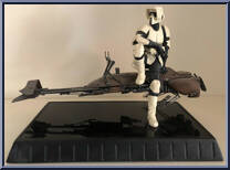 Scout Trooper and Speeder Bike Action Figure