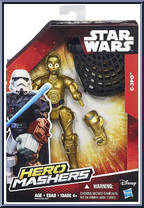 C-3PO from Star Wars - Hero Mashers - Basic Series manufactured by Hasbro [Front]