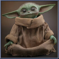 Grogu (Life-Size) from Star Wars - Mandalorian manufactured by Hot Toys [Loose]