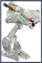 Ghost from Star Wars - Hot Wheels Starships - Blue Card / Yellow Letters manufactured by Mattel [Loose]