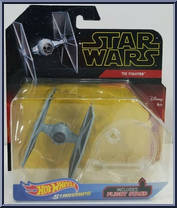 TIE Fighter from Star Wars - Hot Wheels Starships - Yellow Outlined Letters manufactured by Mattel [Front]