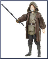 Luke Skywalker (Jedi Exile) from Star Wars - Last Jedi - Basic Series manufactured by Hasbro [Loose]