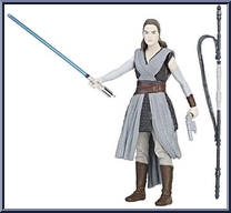 Rey (Jedi Training) from Star Wars - Last Jedi - Basic Series manufactured by Hasbro [Loose]