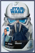 Bail Organa from Star Wars - Legacy Collection - Blue / White Cards manufactured by Hasbro [Front]