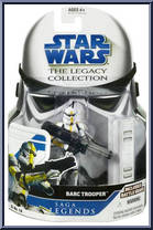 Barc Trooper from Star Wars - Legacy Collection - Blue / White Cards - Saga Legends manufactured by Hasbro [Front]