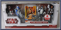 Clone Trooper Squad from Star Wars - Legacy Collection - Exclusives manufactured by Hasbro [Front]