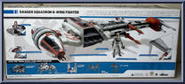 Dagger Squadron B-Wing Fighter from Star Wars - Legacy Collection - Vehicles manufactured by Hasbro [Back]