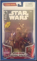 Ki-Adi-Mundi / Sharad Hett (Dark Horse) from Star Wars - Legacy Collection - Comic Packs - Red / White Packaging manufactured by Hasbro [Front]