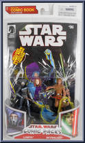 Lumiya / Luke Skywalker (Marvel) from Star Wars - Legacy Collection - Comic Packs - Red / White Packaging manufactured by Hasbro [Front]