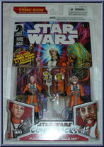 Plourr Ilo / Dllr Nep (X-Wing Rogue Squadron) from Star Wars - Legacy Collection - Comic Packs - Exclusives - Online manufactured by Hasbro [Front]