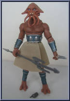 Quarren Soldier from Star Wars - Legacy Collection - Blue / White Cards manufactured by Hasbro [Loose]