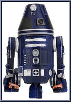 R4-D6 from Star Wars - Legacy Collection - Blue / White Card - Build A Droids manufactured by Hasbro [Loose]