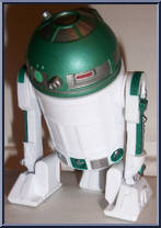 R4-P44 from Star Wars - Legacy Collection - Red / White Card - Build A Droids manufactured by Hasbro [Loose]