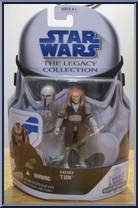 Saesee Tiin (Clone Gear) from Star Wars - Legacy Collection - Blue / White Cards manufactured by Hasbro [Front]