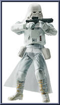 Snowtrooper from Star Wars - Legacy Collection - Red / White Cards manufactured by Hasbro [Loose]