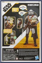 Mandalorian & Grogu (Galactic Action) from Star Wars - Mandalorian - 12" Scale manufactured by Disney [Back]